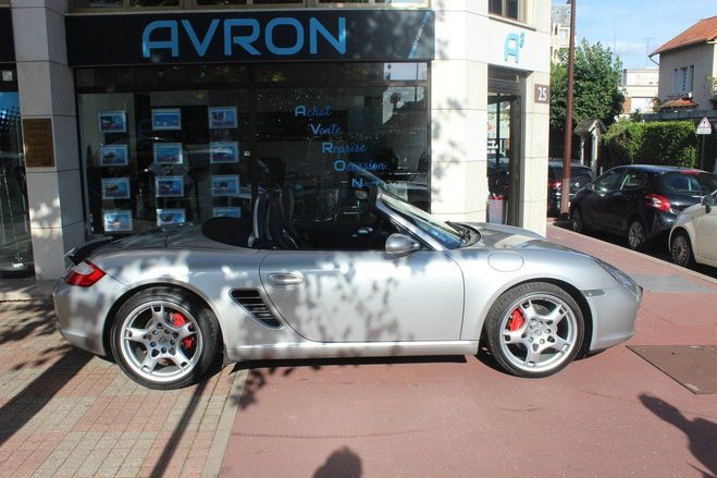 Porsche Boxster II (987) 3.4 29 cv 1er Main France Gris Mtallis de 2008