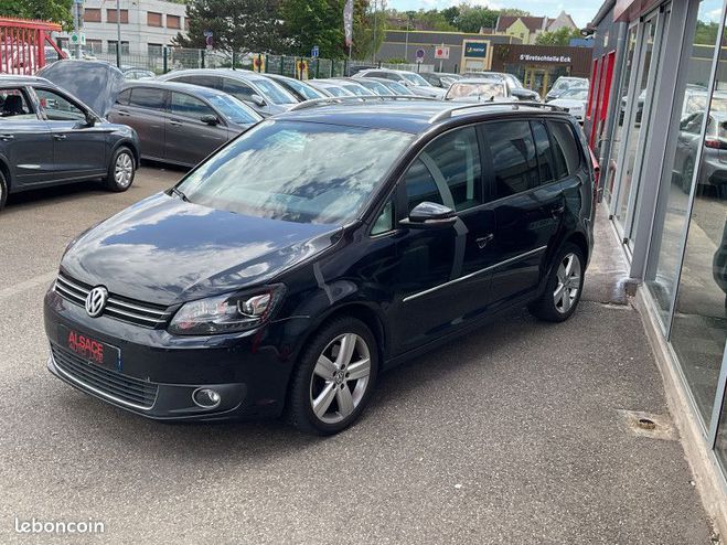 Volkswagen Touran 2.0 TDI 140CH BLUEMOTION TECHNOLOGY FAP  Noir de 2014