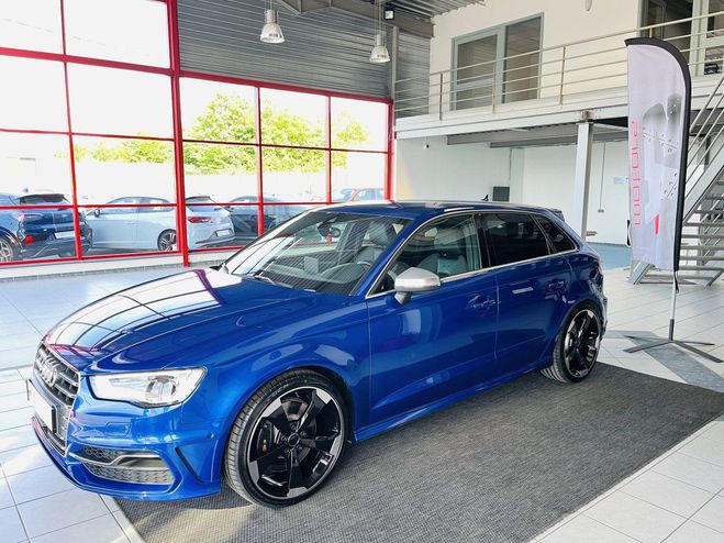 Audi S3 SPORTBACK 2,0 TFSI 300 QUATTRO GPS REGUL BLEU de 2014