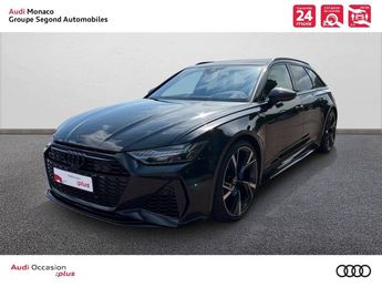  Voir détails -Audi RS6 AVANT V8 4.0 TFSI 600 Tiptronic 8 Quattr à Monaco (98)