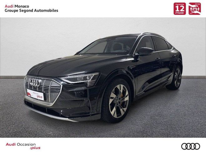 Audi e-tron SPORTBACK 50 quattro 313 ch Avus Extende Myth Black Metallic de 2020