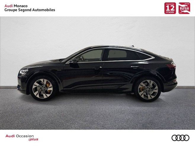 Audi e-tron SPORTBACK 50 quattro 313 ch Avus Extende Myth Black Metallic de 2020