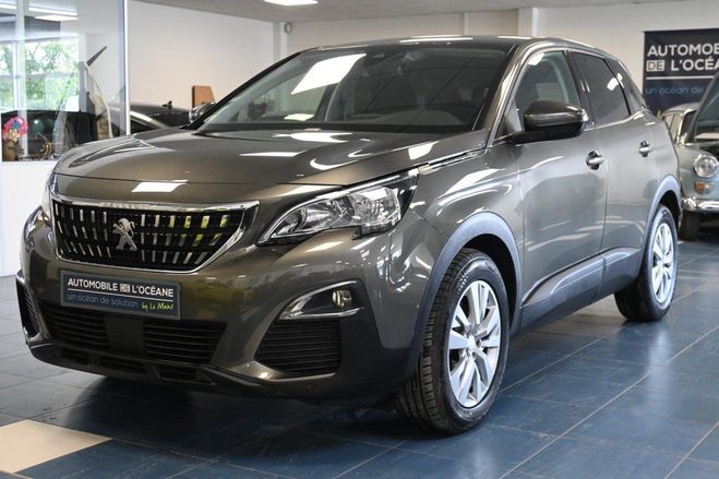 Peugeot 3008 BUSINESS BlueHDi 130ch S&S EAT8 Active Gris Amazonite de 2019