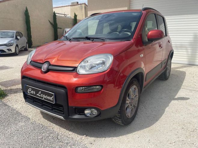 Fiat Panda 0.9 TwinAir Turbo 85 ch S&S 4x4 Rock Rouge Clair de 2014