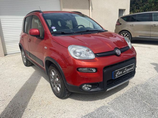 Fiat Panda 0.9 TwinAir Turbo 85 ch S&S 4x4 Rock Rouge Clair de 2014