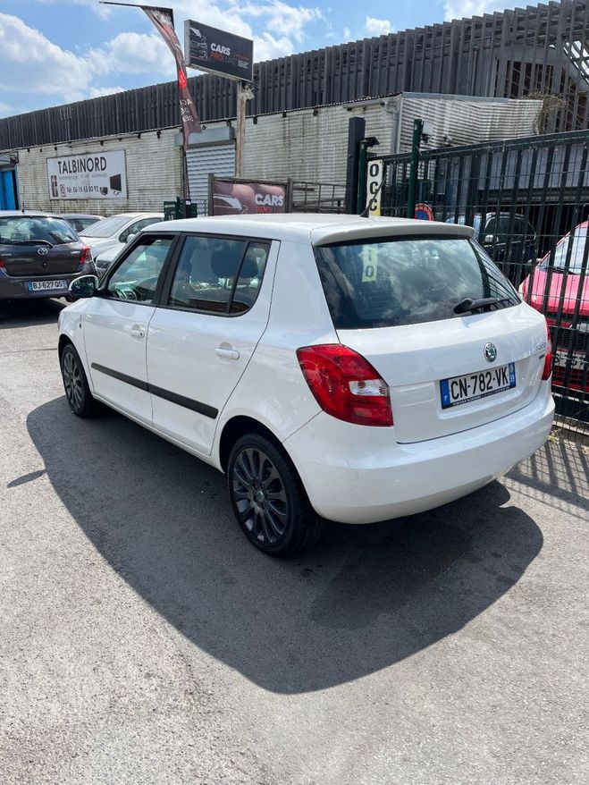 Skoda Fabia 1.6 TDI - Blanc de 2012