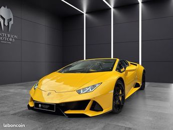  Voir détails -Lamborghini Huracan Evo spyder LP-610 4 v10 5.2 640cv à Cannes (06)