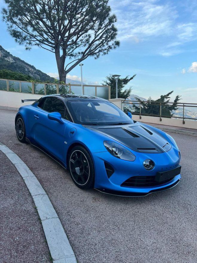 Alpine Renault A110 R Bleu Racing Mat de 0