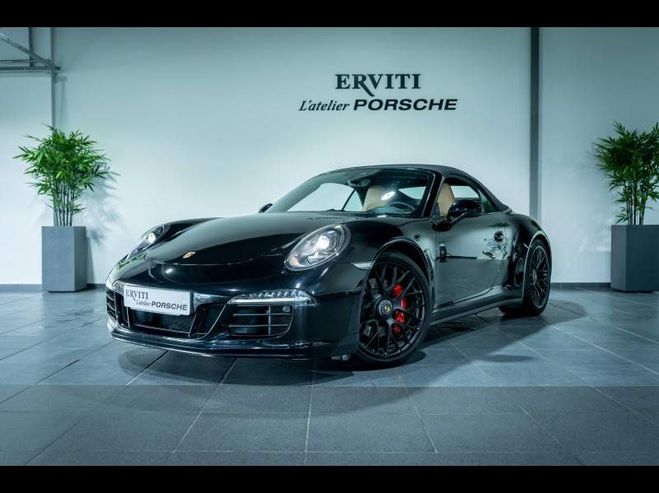 Porsche 911 Cabriolet Carrera 4 GTS PDK Noir Intense de 2015