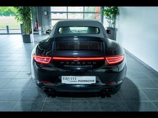 Porsche 911 Cabriolet Carrera 4 GTS PDK Noir Intense de 2015