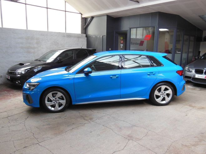 Audi A3 Sportback 35 TFSI 150CH S LINE Bleu F de 2020