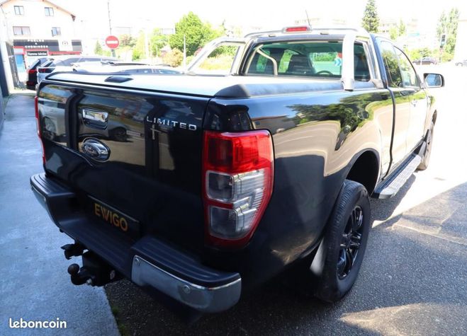 Ford Ranger SUPER CABINE 2.0 ECOBLUE 170 CH LIMITED  Noir de 2020