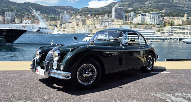 Jaguar XK 150 1960 - mme propritaire depuis 45 a British racong green de 