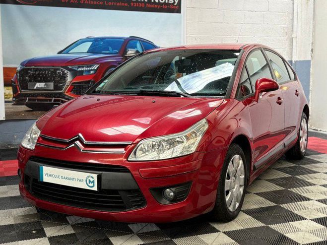 Citroen C4 1.4I 16V CONFORT Rouge de 2009