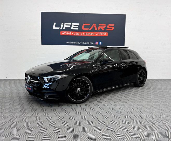 Mercedes Classe A 180 136ch AMG Line toit ouvrant - lumir NOIR de 2018
