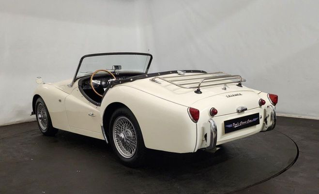 Triumph TR3  Blanc de 1961
