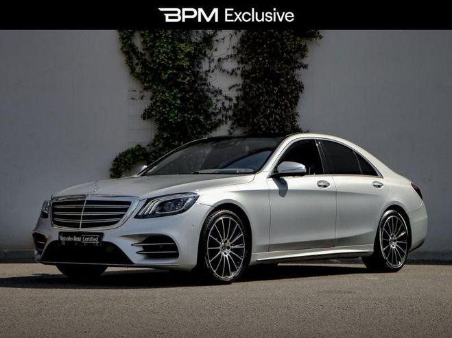 Mercedes Classe S 400 d 340ch Fascination 4Matic 9G-Tronic Argent Iridium de 2019