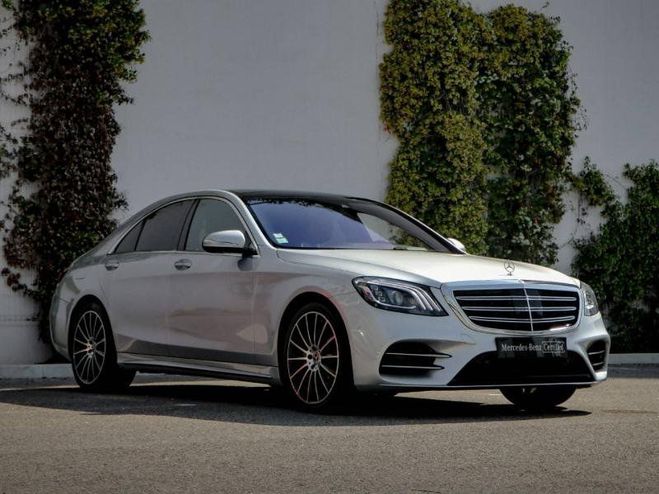 Mercedes Classe S 400 d 340ch Fascination 4Matic 9G-Tronic Argent Iridium de 2019