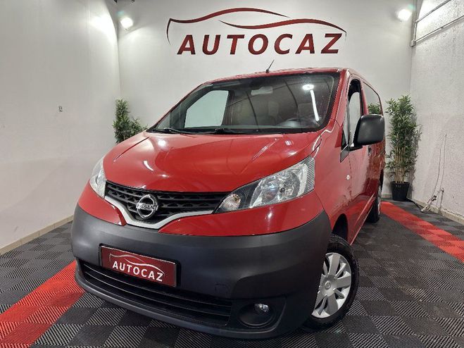 Nissan NV200 COMBI 1.5 dCi 90 7PLC Euro6 Pro Pack Bus Rouge de 2015