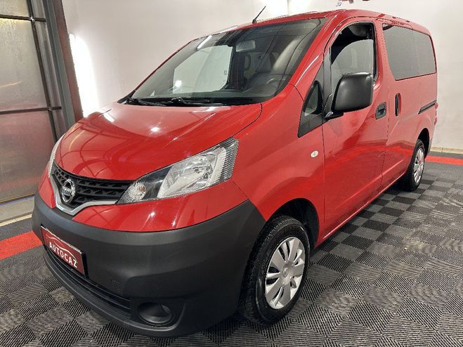 Nissan NV200 COMBI 1.5 dCi 90 7PLC Euro6 Pro Pack Bus Rouge de 2015