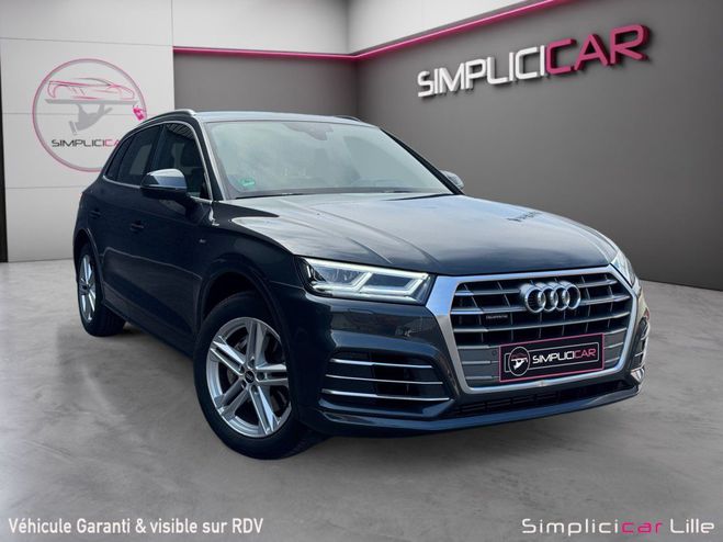 Audi Q5 50 TFSI e 299 S tronic 7 Quattro S line Gris de 2020