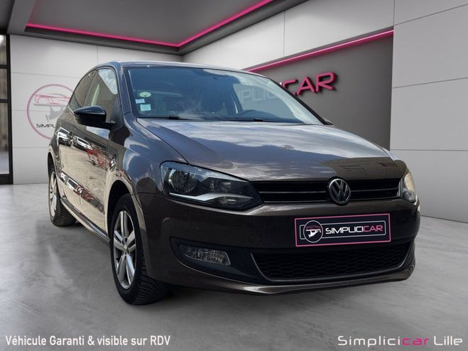 Volkswagen Polo 1.6 TDI 90 CR FAP BlueMotion Technology  Marron de 2013