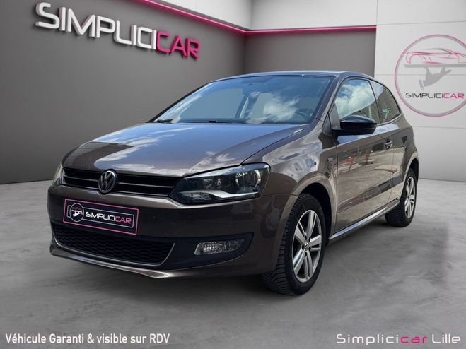 Volkswagen Polo 1.6 TDI 90 CR FAP BlueMotion Technology  Marron de 2013