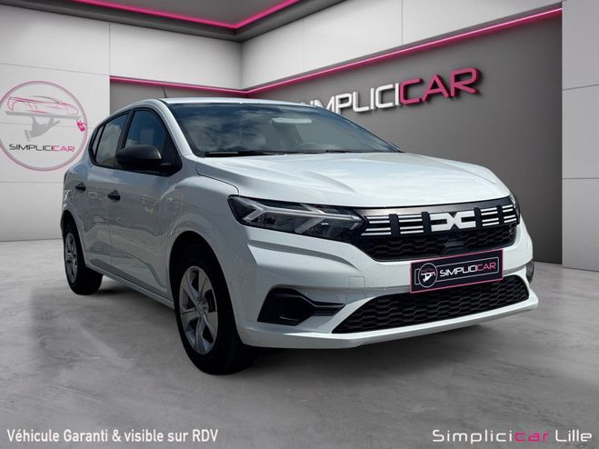 Dacia Sandero SCe 65 Essential Blanc de 2025