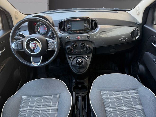 Fiat 500 SERIE 6 1.2 69 ch Lounge BLUETOOTH/CLIM/ Gris de 2019