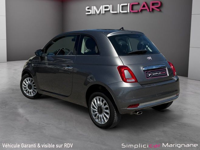 Fiat 500 SERIE 6 1.2 69 ch Lounge BLUETOOTH/CLIM/ Gris de 2019