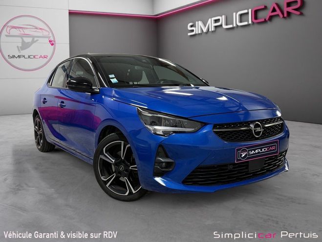 Opel Corsa 1.2 Turbo 100 ch BVM6 GS Line Bleu Nacre de 2021