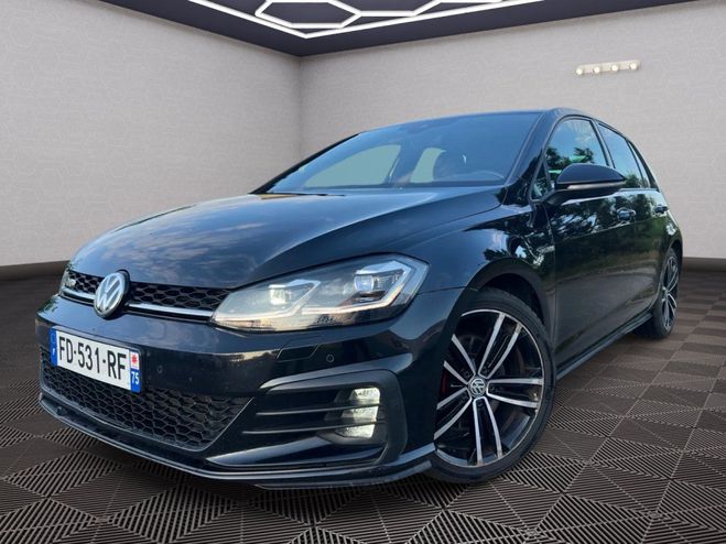 Volkswagen Golf VII GTD 2.0 TDI 184 DSG7 VIRTUAL COCKPIT Noir de 2018