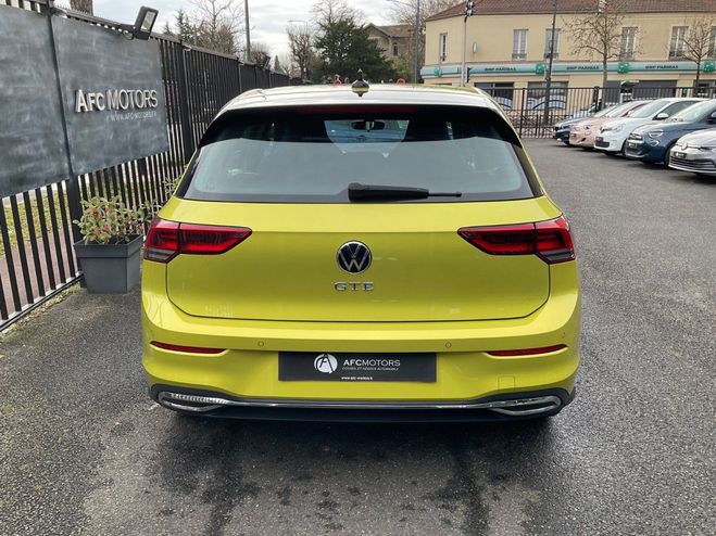 Volkswagen Golf VIII 245 Ch GTE e-Hybrid DSG Jaune de 2021