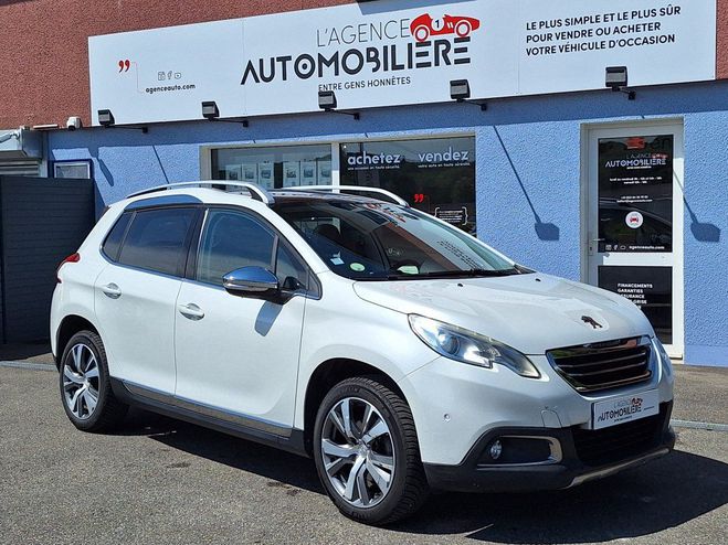 Peugeot 2008 1.6 e-HDI 115 cv Fline Titane 1re main Blanc de 2013