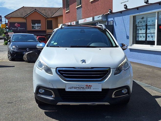 Peugeot 2008 1.6 e-HDI 115 cv Fline Titane 1re main Blanc de 2013