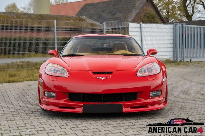 Chevrolet Corvette C6 z06 - v8 7.0 eu specs recaro pole pos Rouge de 2007