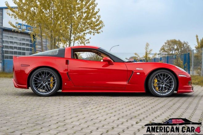 Chevrolet Corvette C6 z06 - v8 7.0 eu specs recaro pole pos Rouge de 2007