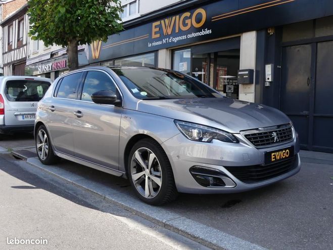 Peugeot 308 GENERATION-II 2.0 BLUEHDI 150 GT-LINE CA Gris de 2016