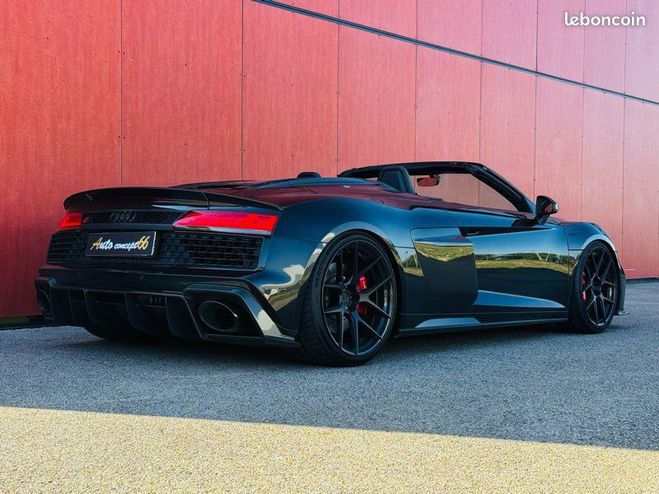 Audi R8 Spyder 5.2 V10 620 ch Noir de 2019