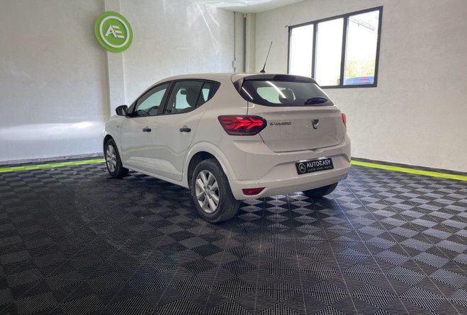 Dacia Sandero III (BJI) 1.0 SCe 65ch Confort / Suivi e Blanc Glacier de 2021