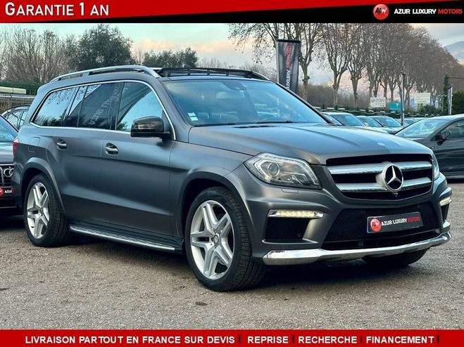 Mercedes Classe GL (2) 350 D FASCINATION 4 MATIC GRIS MAT GRIS de 2015