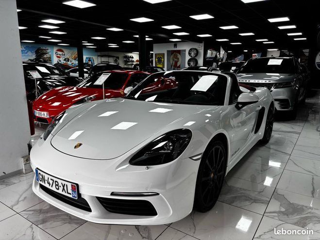 Porsche 718 boxster cabriolet 2.0 pdk 300 Blanc de 2016