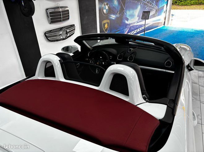 Porsche 718 boxster cabriolet 2.0 pdk 300 Blanc de 2016