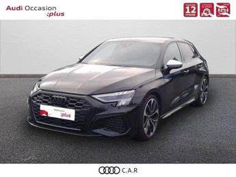  Voir détails -Audi S3 SPORTBACK TFSI 310 S tronic 7 Quattro à Bayonne (64)