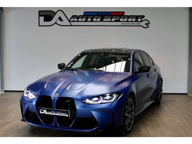 BMW Serie 3 M3 Competition G80 - MALUS PAYE - TVA RE BLEU FONCE de 2022