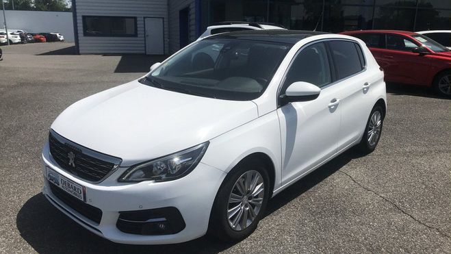 Peugeot 308 1.6 BLUEHDI 120CH ALLURE S&S EAT6 5P Blanc de 2017