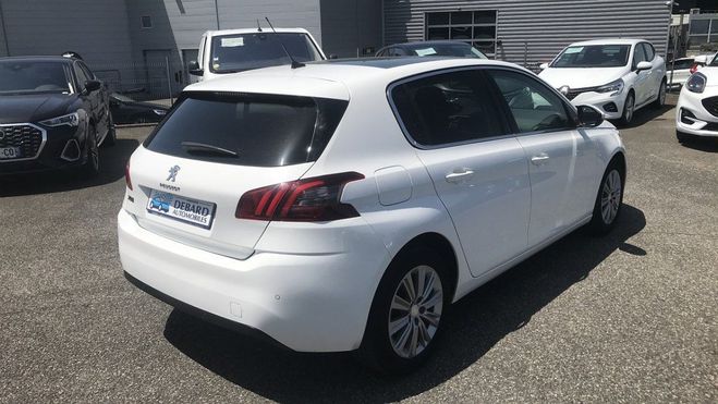 Peugeot 308 1.6 BLUEHDI 120CH ALLURE S&S EAT6 5P Blanc de 2017