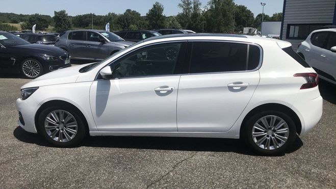 Peugeot 308 1.6 BLUEHDI 120CH ALLURE S&S EAT6 5P Blanc de 2017