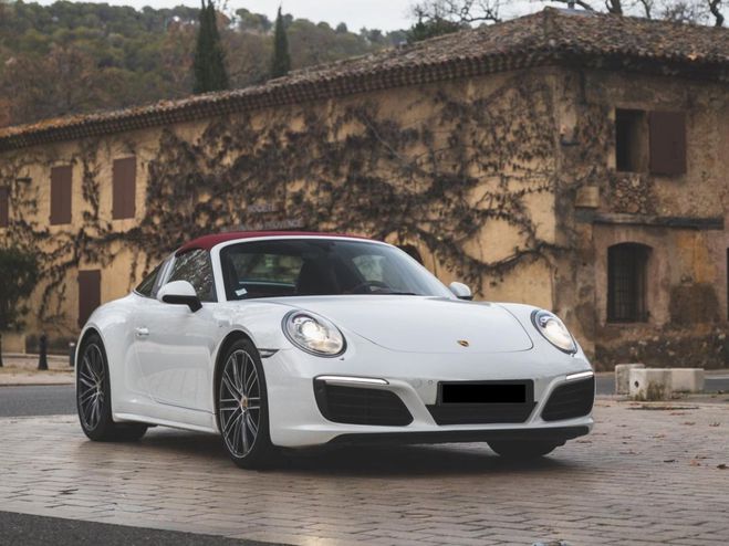Porsche 911 TYPE 991.2 TARGA 4S 3.0L 420 PDK Blanc Carrera de 2017