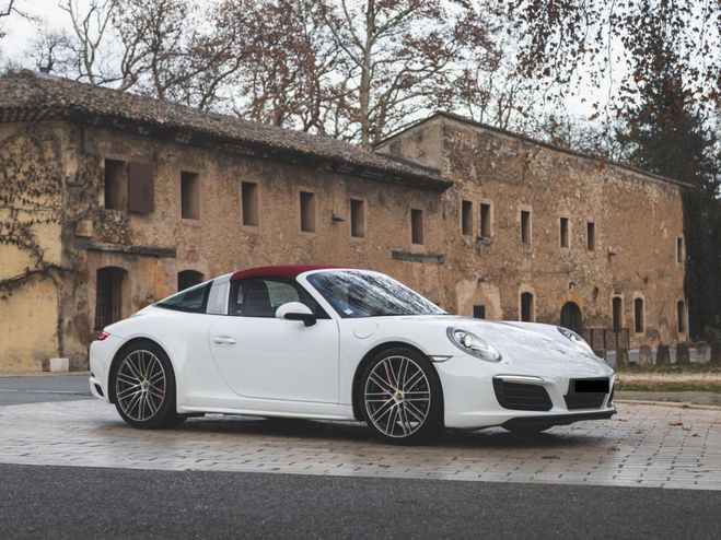 Porsche 911 TYPE 991.2 TARGA 4S 3.0L 420 PDK Blanc Carrera de 2017